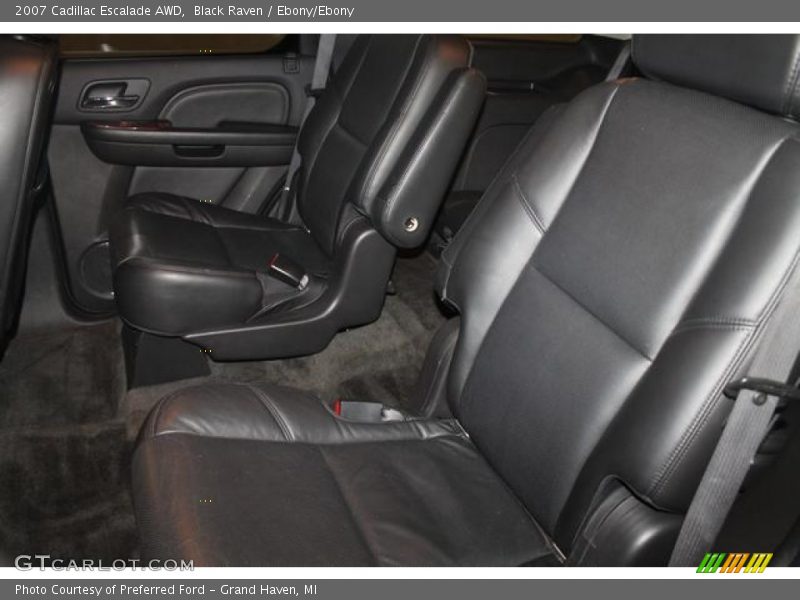 Black Raven / Ebony/Ebony 2007 Cadillac Escalade AWD