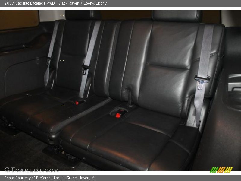 Black Raven / Ebony/Ebony 2007 Cadillac Escalade AWD