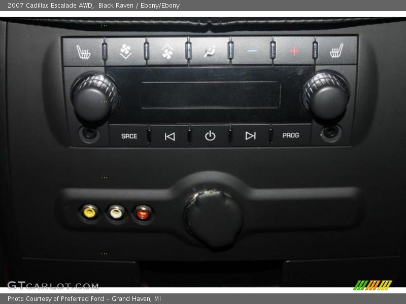 Black Raven / Ebony/Ebony 2007 Cadillac Escalade AWD