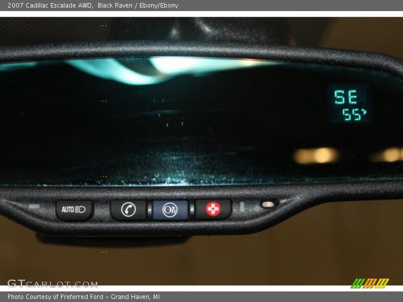 Black Raven / Ebony/Ebony 2007 Cadillac Escalade AWD