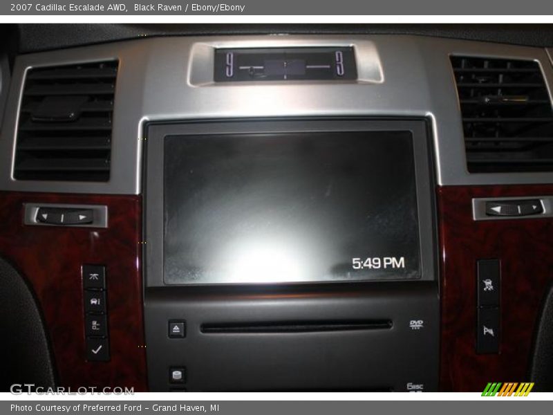 Black Raven / Ebony/Ebony 2007 Cadillac Escalade AWD