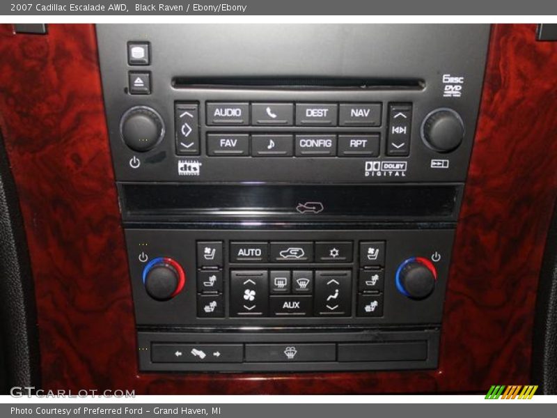 Black Raven / Ebony/Ebony 2007 Cadillac Escalade AWD