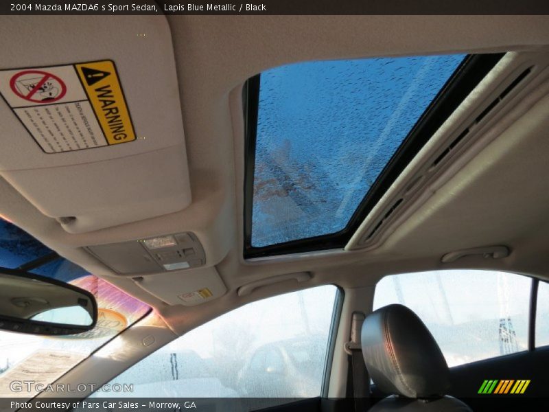 Lapis Blue Metallic / Black 2004 Mazda MAZDA6 s Sport Sedan
