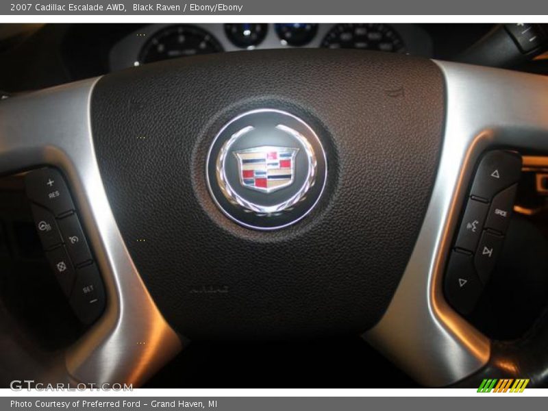Black Raven / Ebony/Ebony 2007 Cadillac Escalade AWD