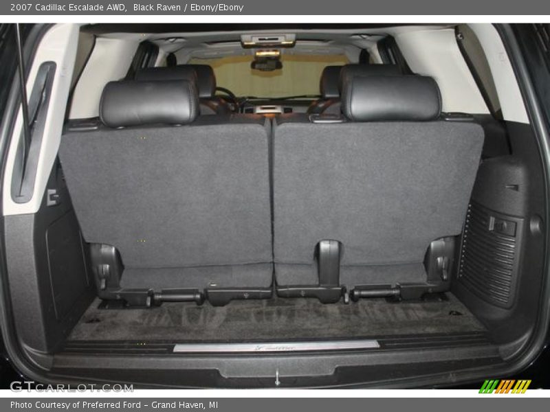 Black Raven / Ebony/Ebony 2007 Cadillac Escalade AWD