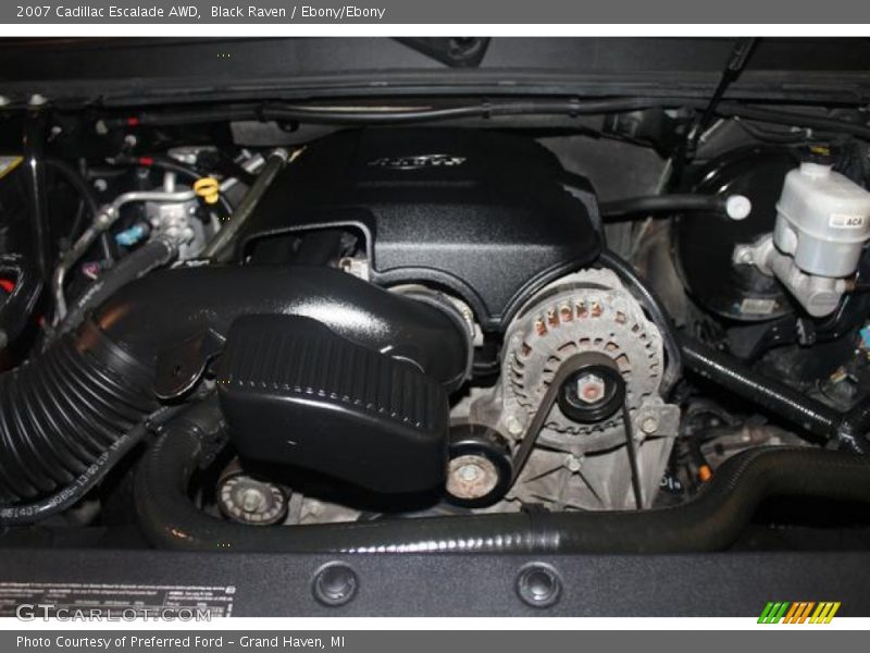 Black Raven / Ebony/Ebony 2007 Cadillac Escalade AWD