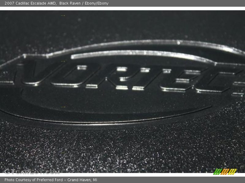 Black Raven / Ebony/Ebony 2007 Cadillac Escalade AWD