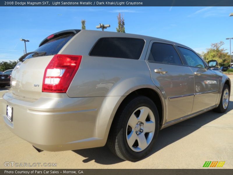 Light Sandstone Metallic / Dark Khaki/Light Graystone 2008 Dodge Magnum SXT