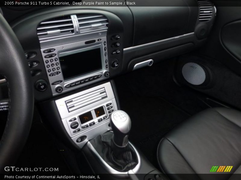 Controls of 2005 911 Turbo S Cabriolet