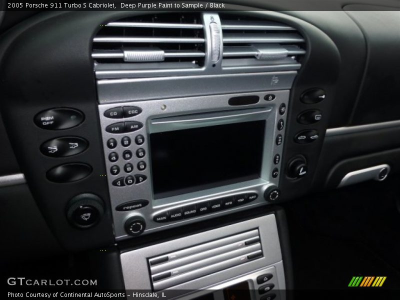 Controls of 2005 911 Turbo S Cabriolet