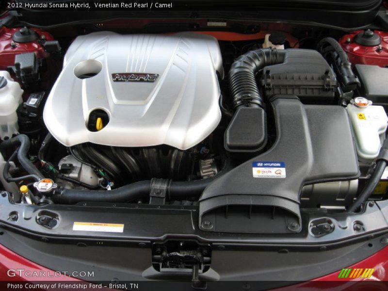 Venetian Red Pearl / Camel 2012 Hyundai Sonata Hybrid