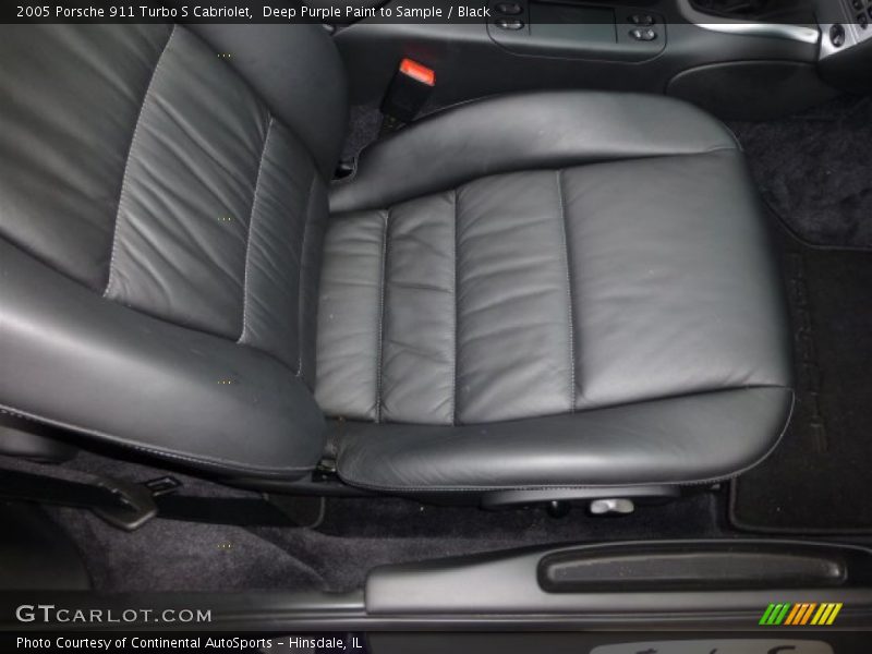 Deep Purple Paint to Sample / Black 2005 Porsche 911 Turbo S Cabriolet
