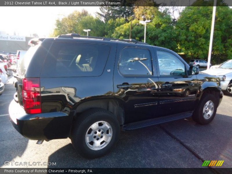 Black / Light Titanium/Dark Titanium 2012 Chevrolet Tahoe LT 4x4
