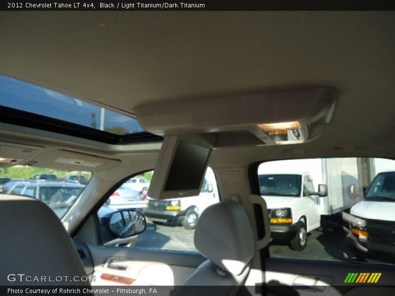 Black / Light Titanium/Dark Titanium 2012 Chevrolet Tahoe LT 4x4