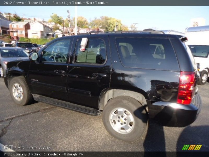 Black / Light Titanium/Dark Titanium 2012 Chevrolet Tahoe LT 4x4