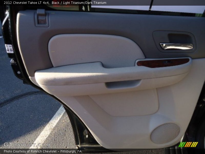 Black / Light Titanium/Dark Titanium 2012 Chevrolet Tahoe LT 4x4