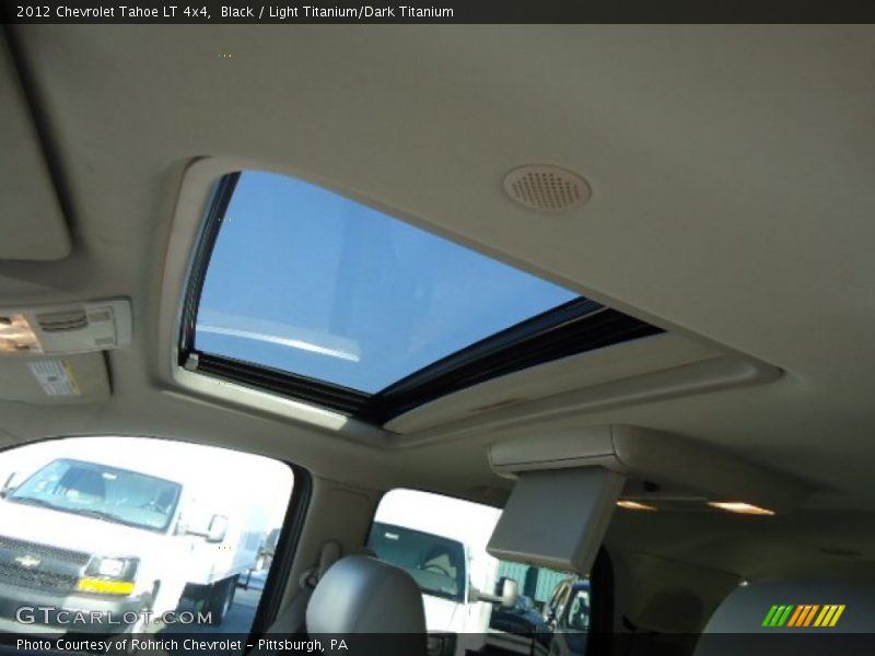 Black / Light Titanium/Dark Titanium 2012 Chevrolet Tahoe LT 4x4