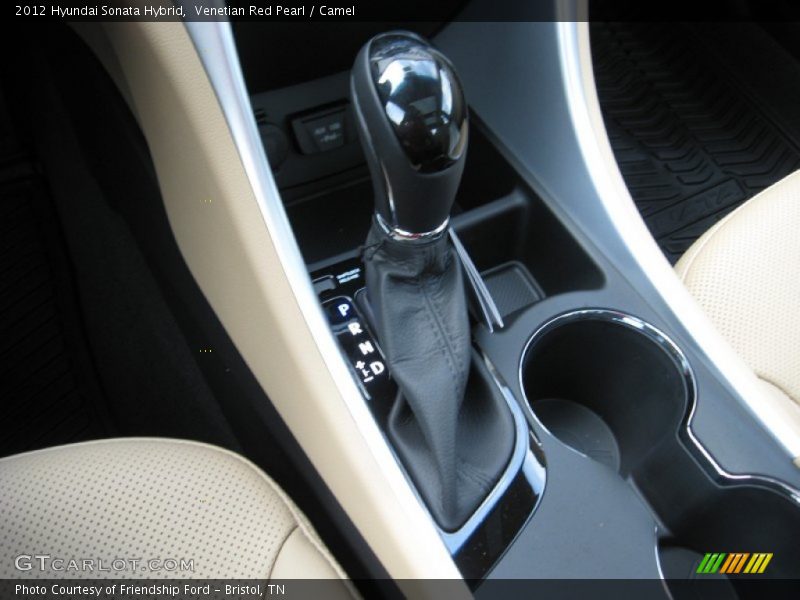 Venetian Red Pearl / Camel 2012 Hyundai Sonata Hybrid