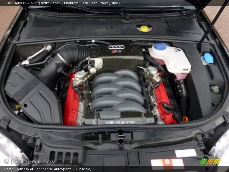  2007 RS4 4.2 quattro Sedan Engine - 4.2 Liter FSI DOHC 32-Valve VVT V8