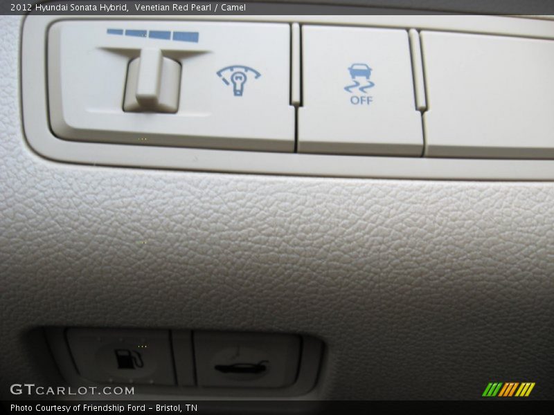 Venetian Red Pearl / Camel 2012 Hyundai Sonata Hybrid
