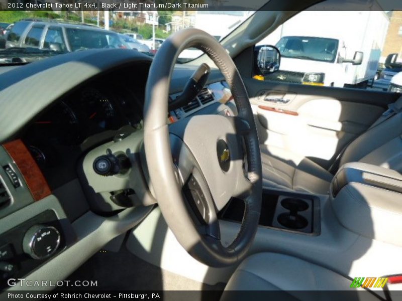 Black / Light Titanium/Dark Titanium 2012 Chevrolet Tahoe LT 4x4