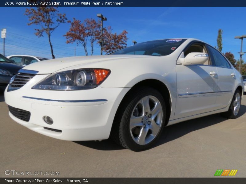 Front 3/4 View of 2006 RL 3.5 AWD Sedan