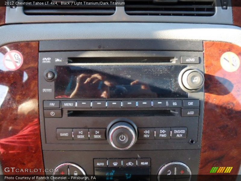 Black / Light Titanium/Dark Titanium 2012 Chevrolet Tahoe LT 4x4