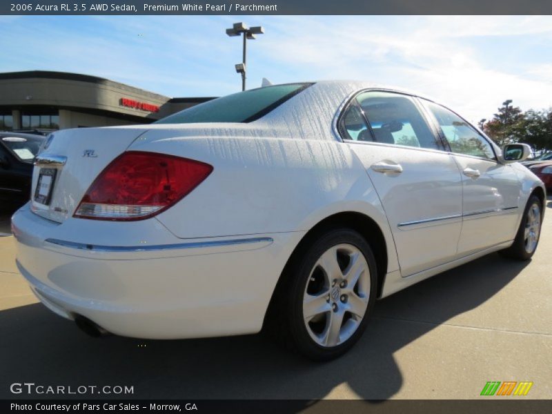 Premium White Pearl / Parchment 2006 Acura RL 3.5 AWD Sedan