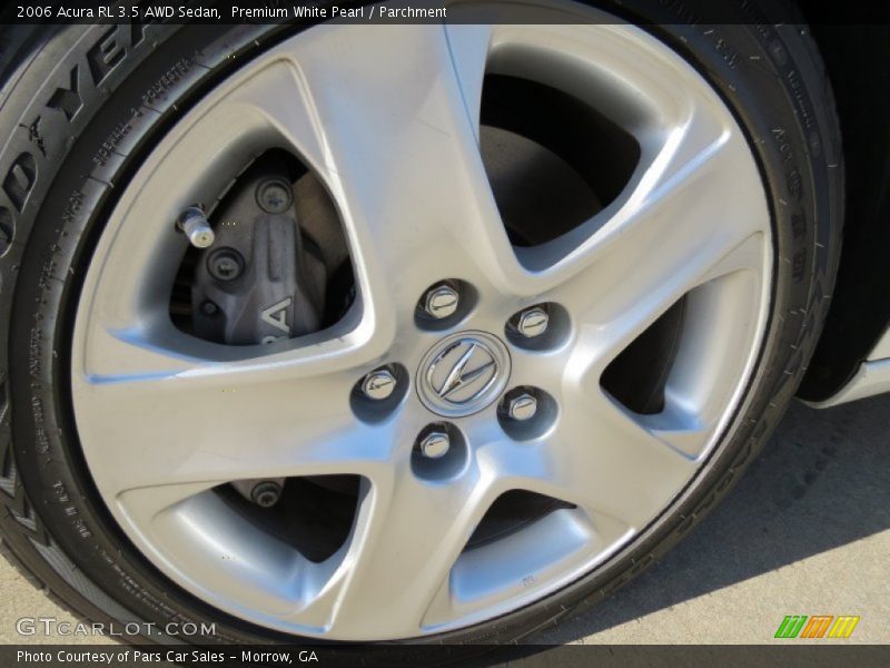  2006 RL 3.5 AWD Sedan Wheel