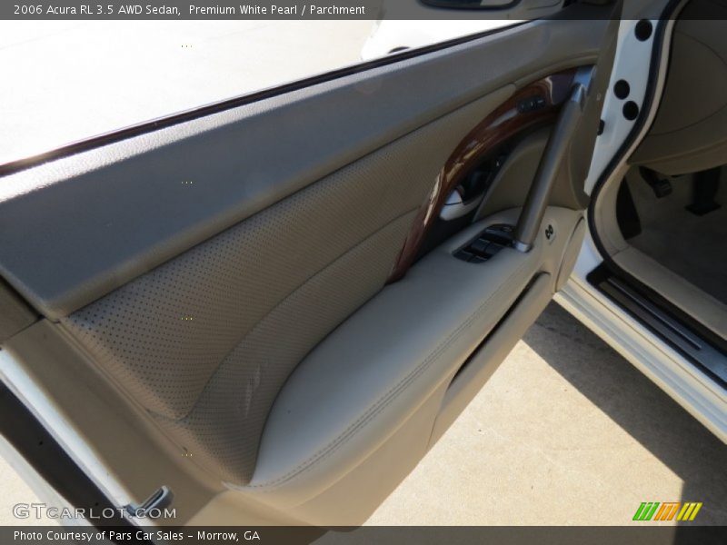 Premium White Pearl / Parchment 2006 Acura RL 3.5 AWD Sedan