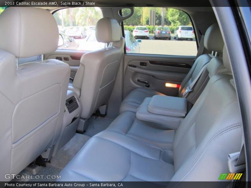 Sable Black / Shale 2003 Cadillac Escalade AWD