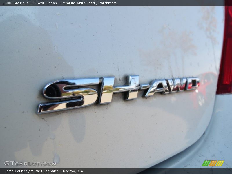 Premium White Pearl / Parchment 2006 Acura RL 3.5 AWD Sedan