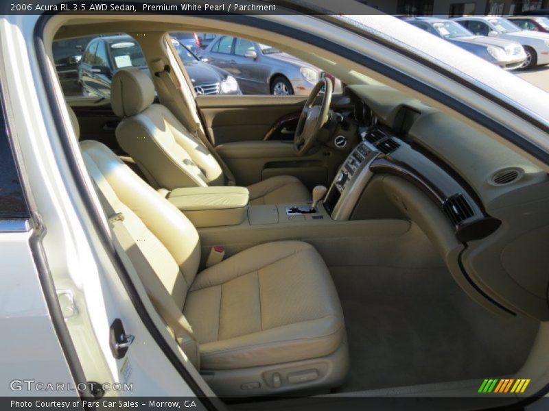Premium White Pearl / Parchment 2006 Acura RL 3.5 AWD Sedan