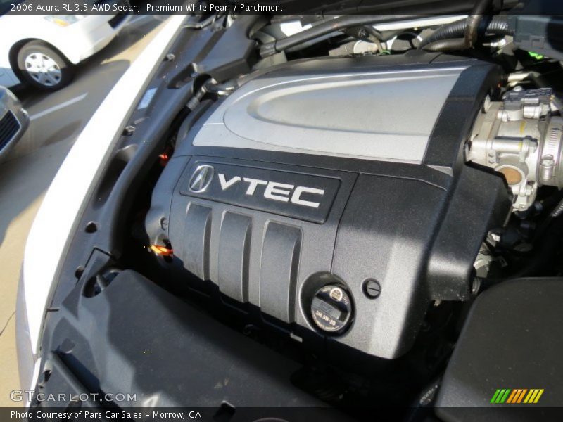  2006 RL 3.5 AWD Sedan Engine - 3.5 Liter SOHC 24-Valve VTEC V6