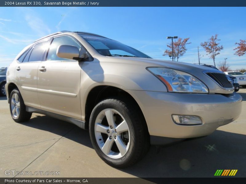 Savannah Beige Metallic / Ivory 2004 Lexus RX 330