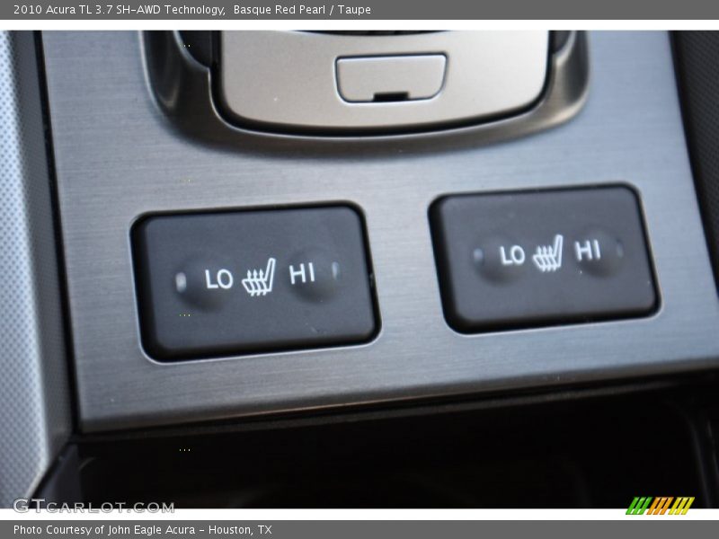 Basque Red Pearl / Taupe 2010 Acura TL 3.7 SH-AWD Technology