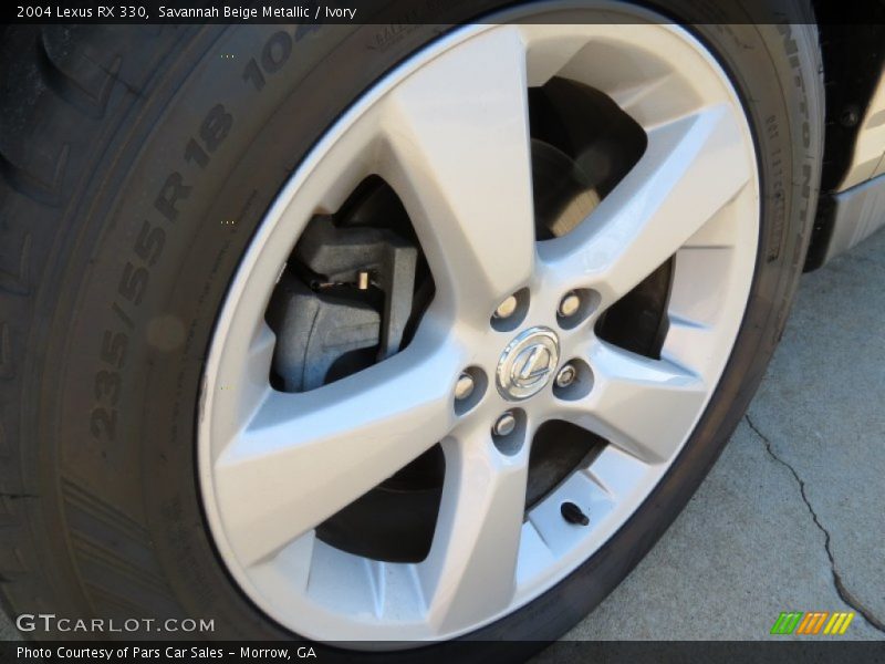 Savannah Beige Metallic / Ivory 2004 Lexus RX 330
