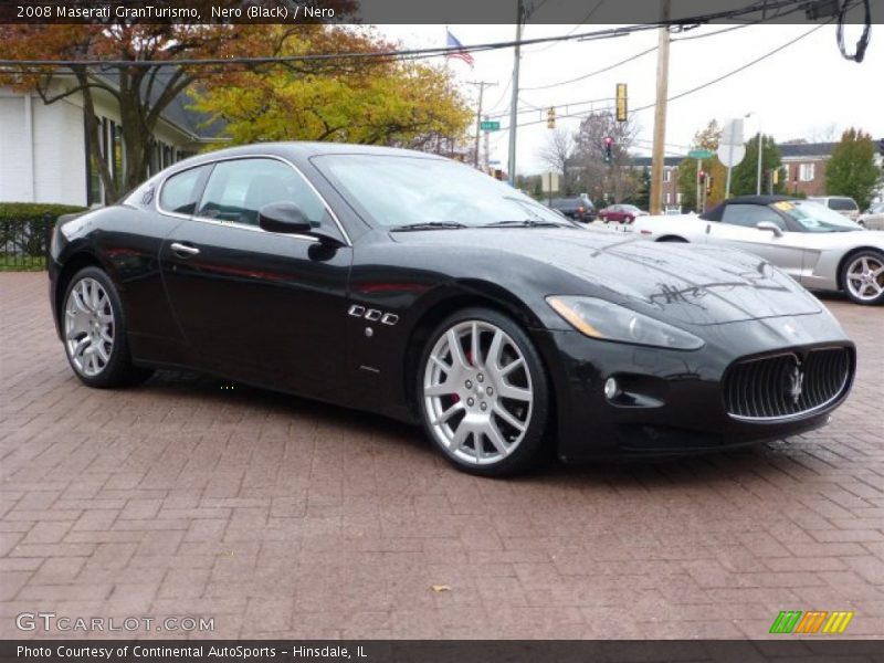 Nero (Black) / Nero 2008 Maserati GranTurismo