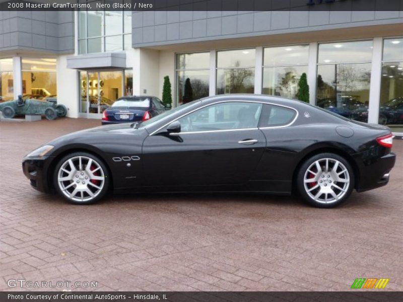 Nero (Black) / Nero 2008 Maserati GranTurismo