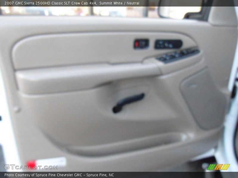 Summit White / Neutral 2007 GMC Sierra 2500HD Classic SLT Crew Cab 4x4