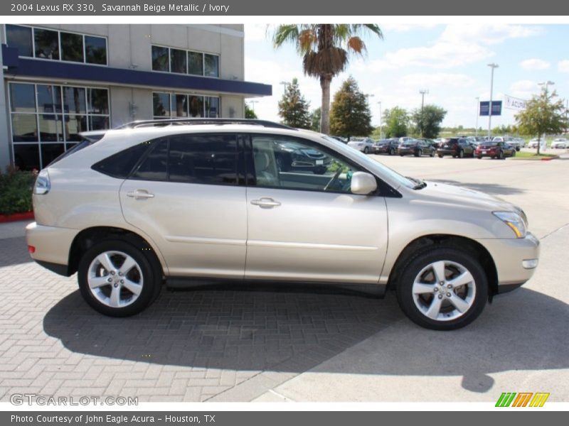Savannah Beige Metallic / Ivory 2004 Lexus RX 330