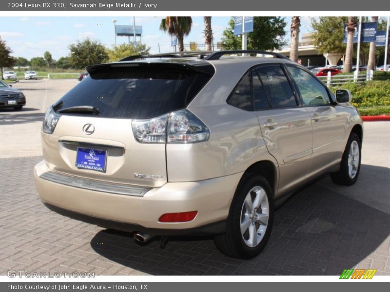 Savannah Beige Metallic / Ivory 2004 Lexus RX 330