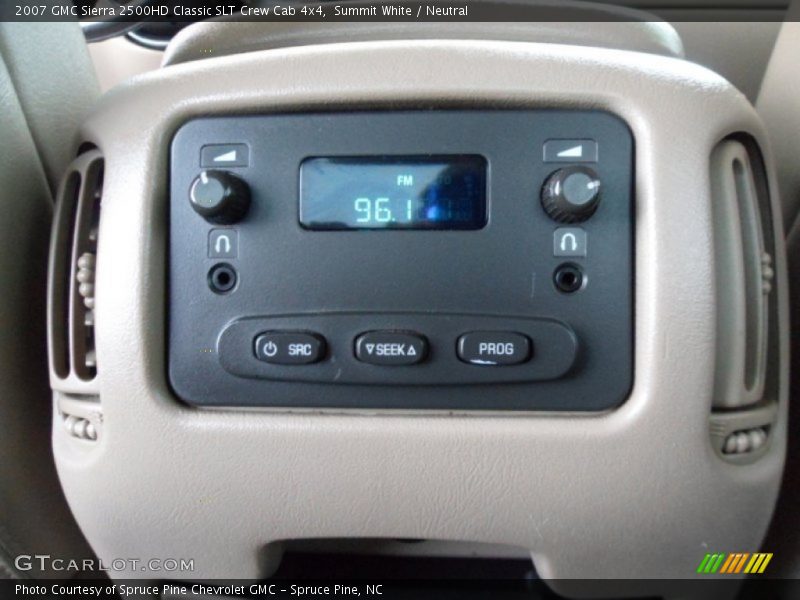 Summit White / Neutral 2007 GMC Sierra 2500HD Classic SLT Crew Cab 4x4