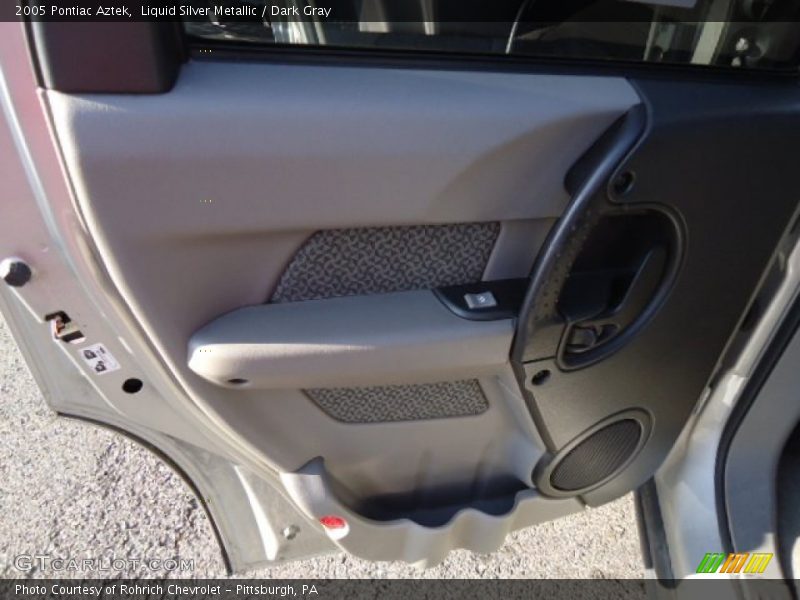Liquid Silver Metallic / Dark Gray 2005 Pontiac Aztek