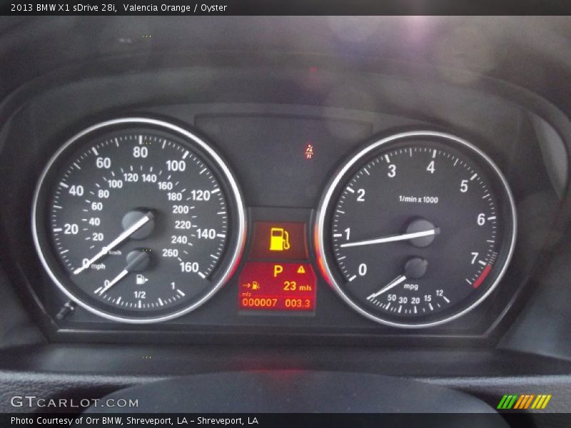  2013 X1 sDrive 28i sDrive 28i Gauges