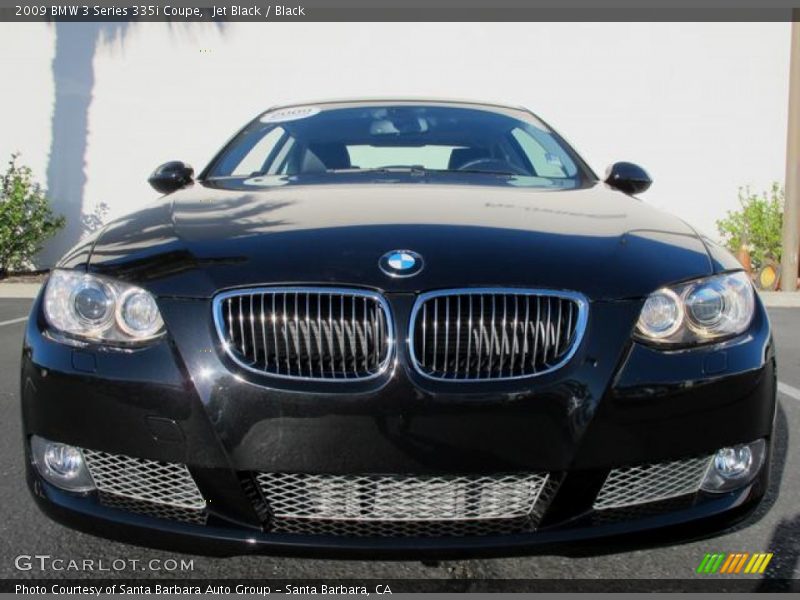 Jet Black / Black 2009 BMW 3 Series 335i Coupe