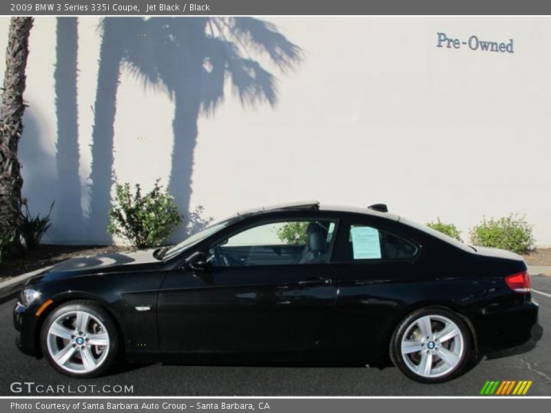 Jet Black / Black 2009 BMW 3 Series 335i Coupe