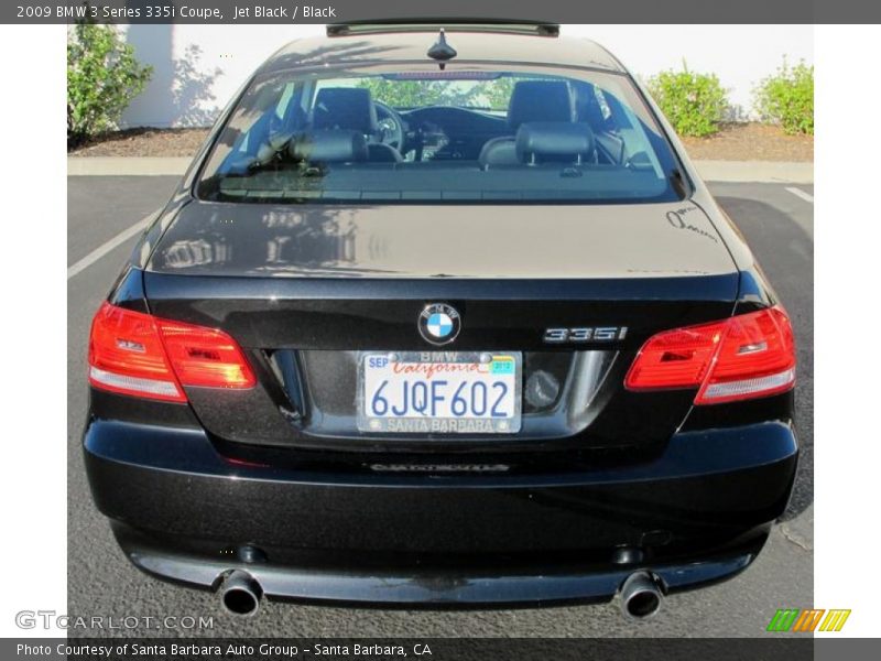 Jet Black / Black 2009 BMW 3 Series 335i Coupe