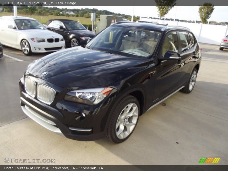 Jet Black / Beige 2013 BMW X1 sDrive 28i