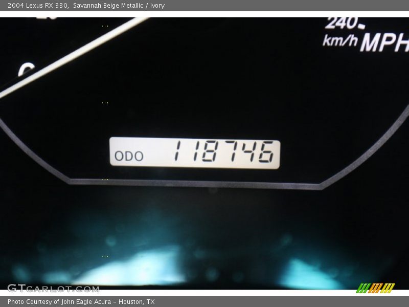 Savannah Beige Metallic / Ivory 2004 Lexus RX 330